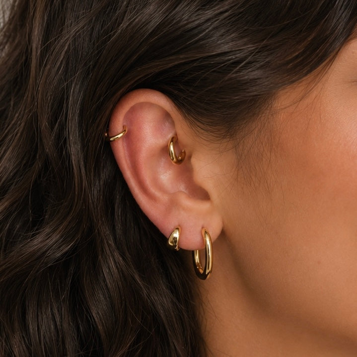 Hoop Piercings