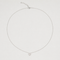 Catherine Necklace- Silver colour with white zirconia