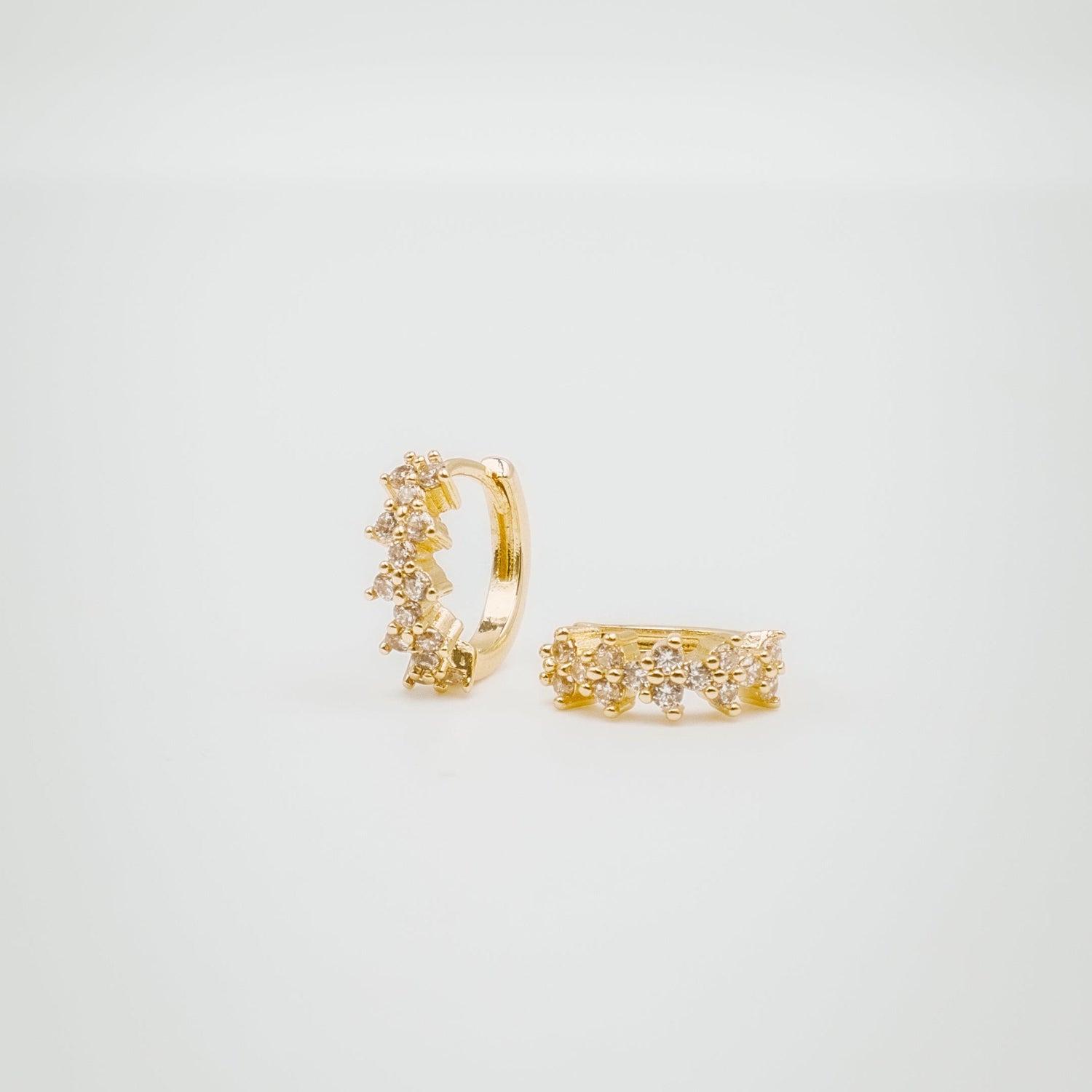Boucles d'oreilles Zoe- Doré
