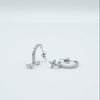 Boucles d'oreilles Ophélie- Argenté