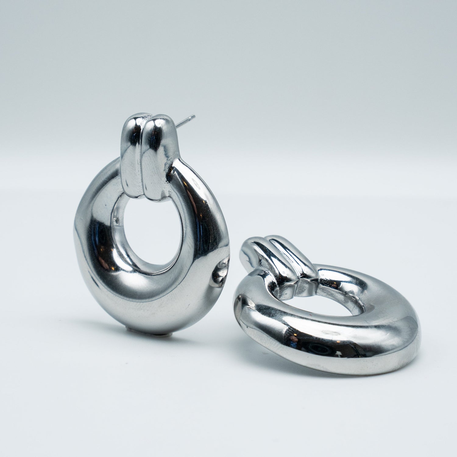 Boucles d'oreilles Chloé- Argenté