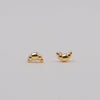 Boucles d'oreilles Croissant- Doré