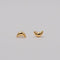 Boucles d'oreilles Croissant- Doré