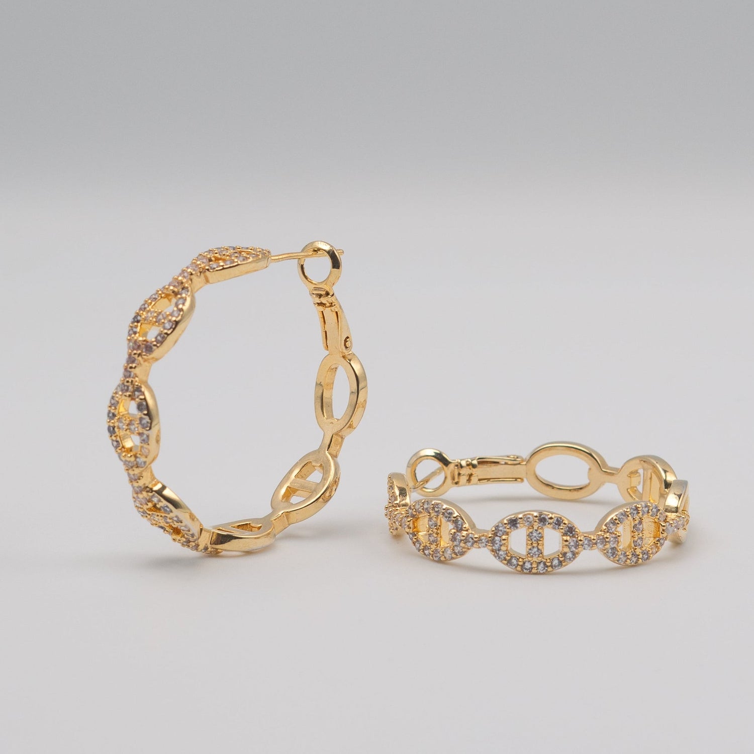 Boucles d'oreilles Inès- Doré