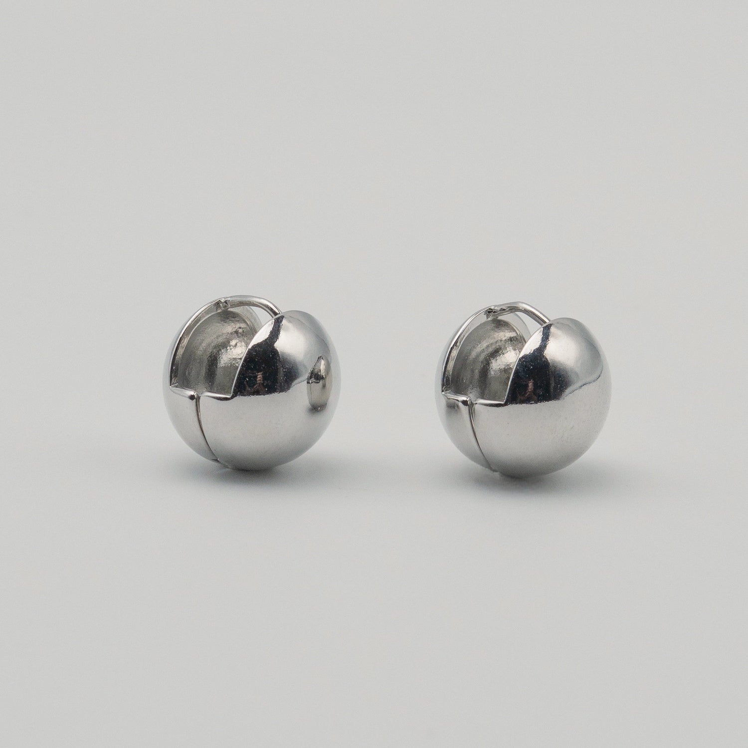 Boucles d'oreilles Justine- Argenté