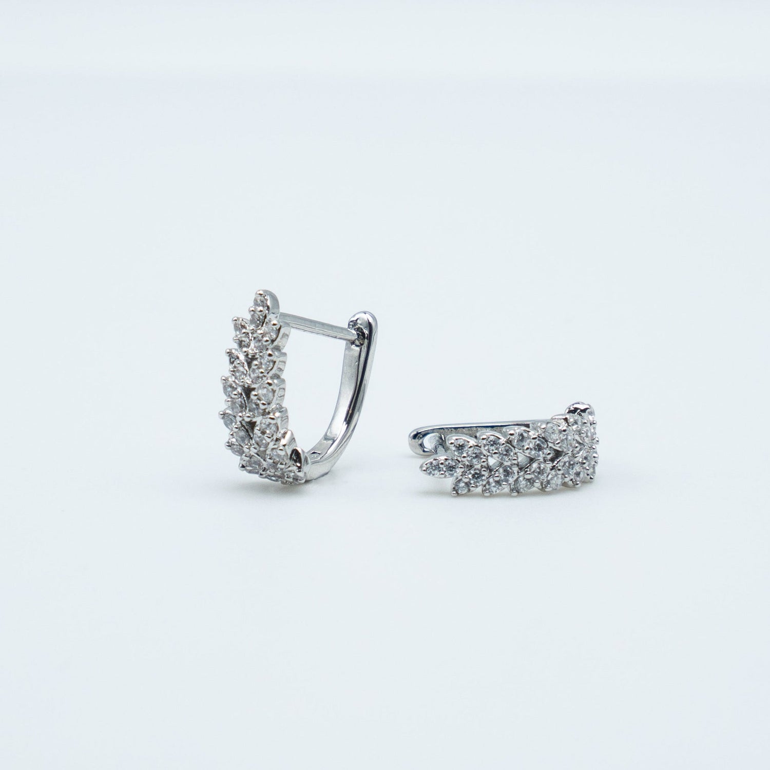 Boucles d'oreilles Aurore- Argenté