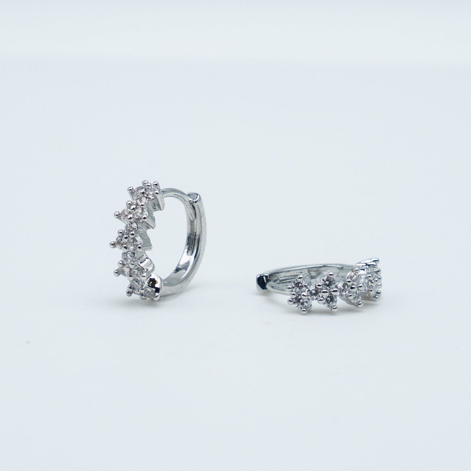 Boucles d'oreilles Zoe- Argenté