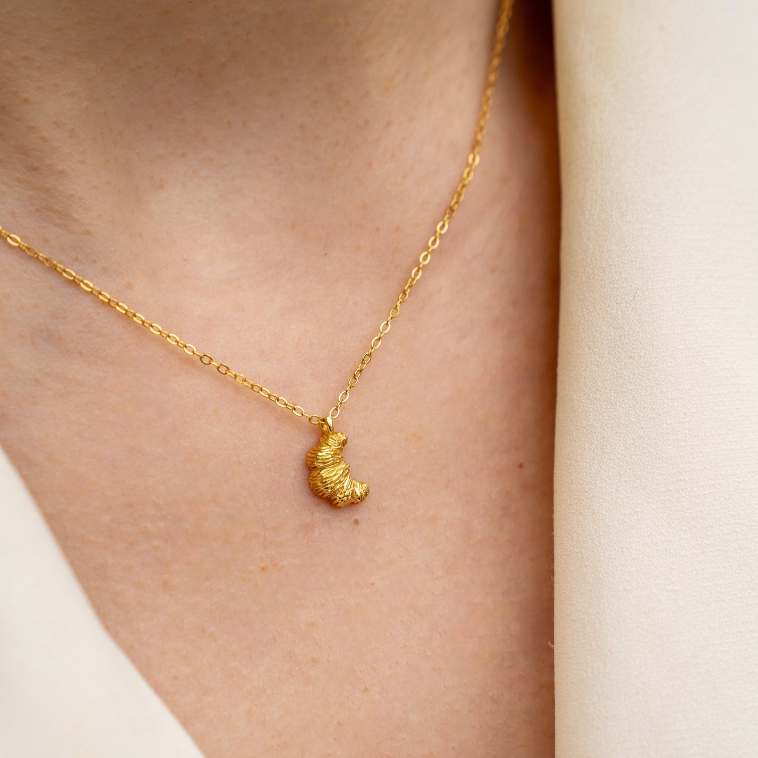 Croissant Necklace